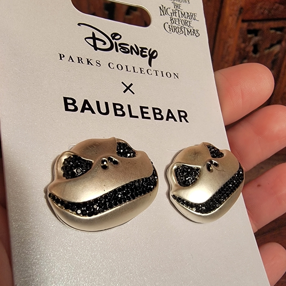 Disney Parks Collection BaubleBar Jack Skellington Nightmare Before Christmas